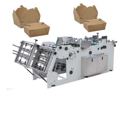 Caja tridimensional de la pizza que forma la máquina disponible del envase de comida de la máquina